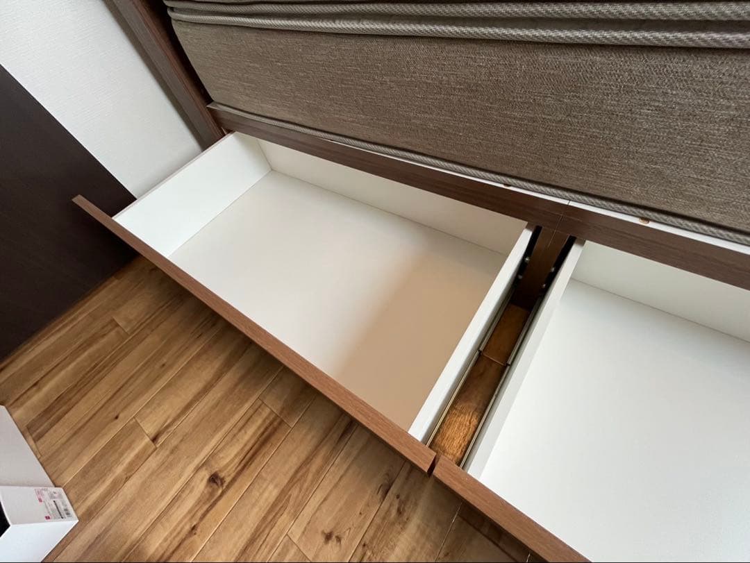 ダブルベッドフレーム(ヴァイン 深型/MBR)