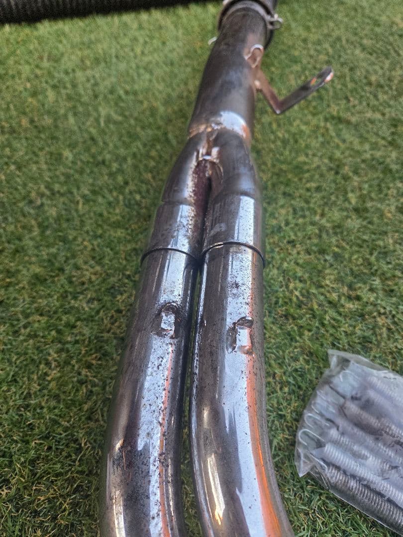 タウケン様　〔DJ豪〕4-2-1マフラー　XJR400 4HM　ビャン鳴き