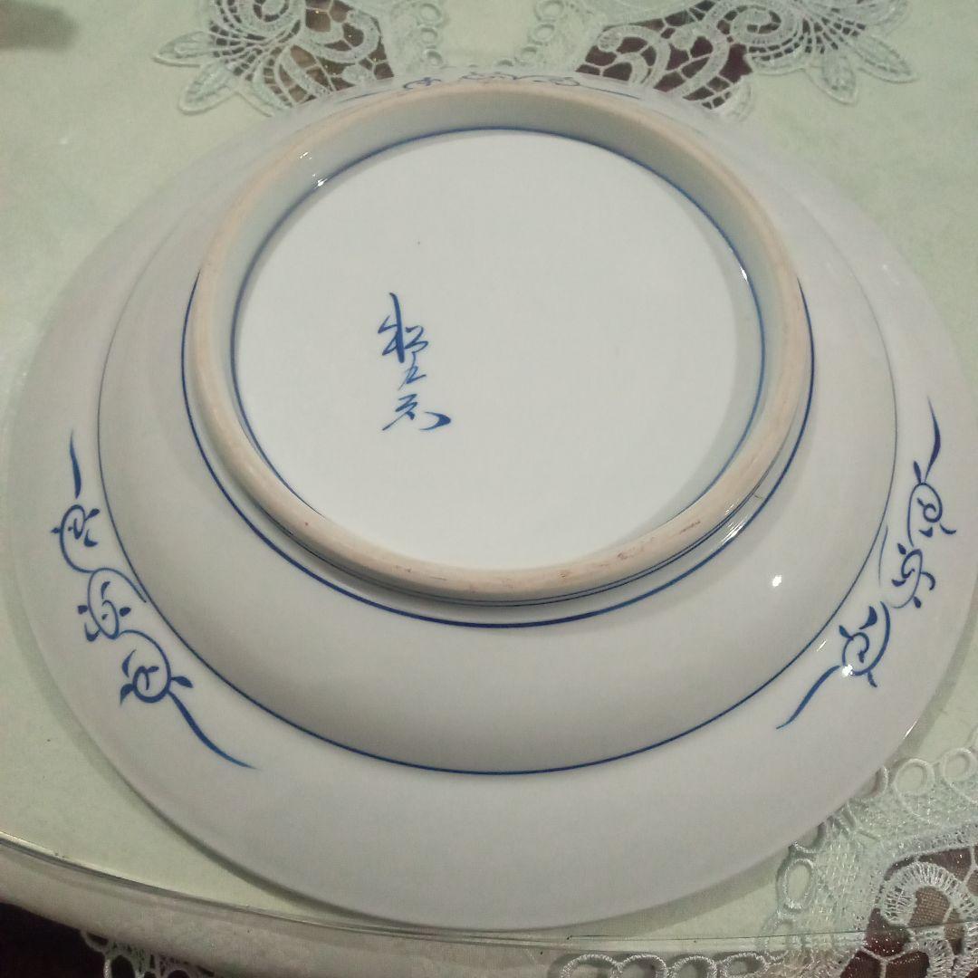 絵巻き皿　直径30センチ