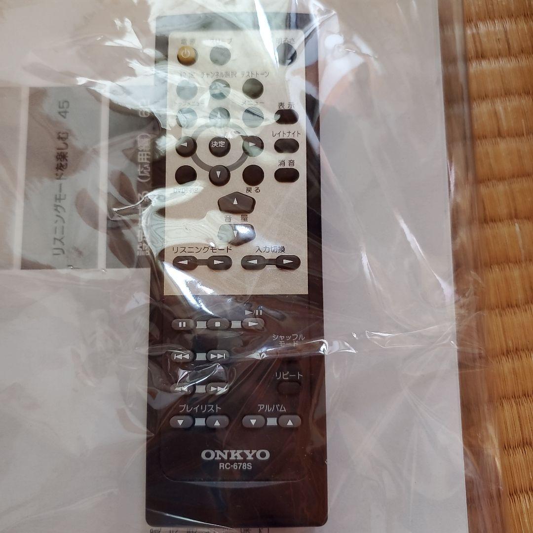 T*e様 ONKYO SA-205HD AVセンター AVアンプ　動作未確認