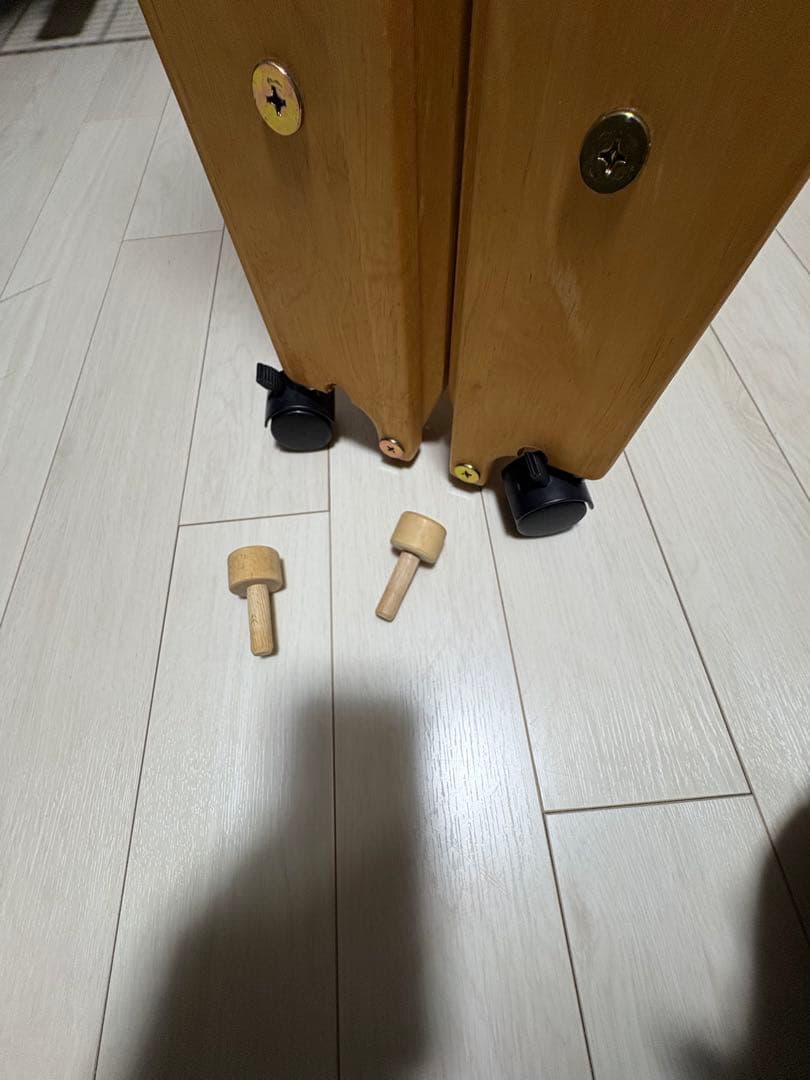 とし。　中居木工　スノコベッド　折りたたみベッド