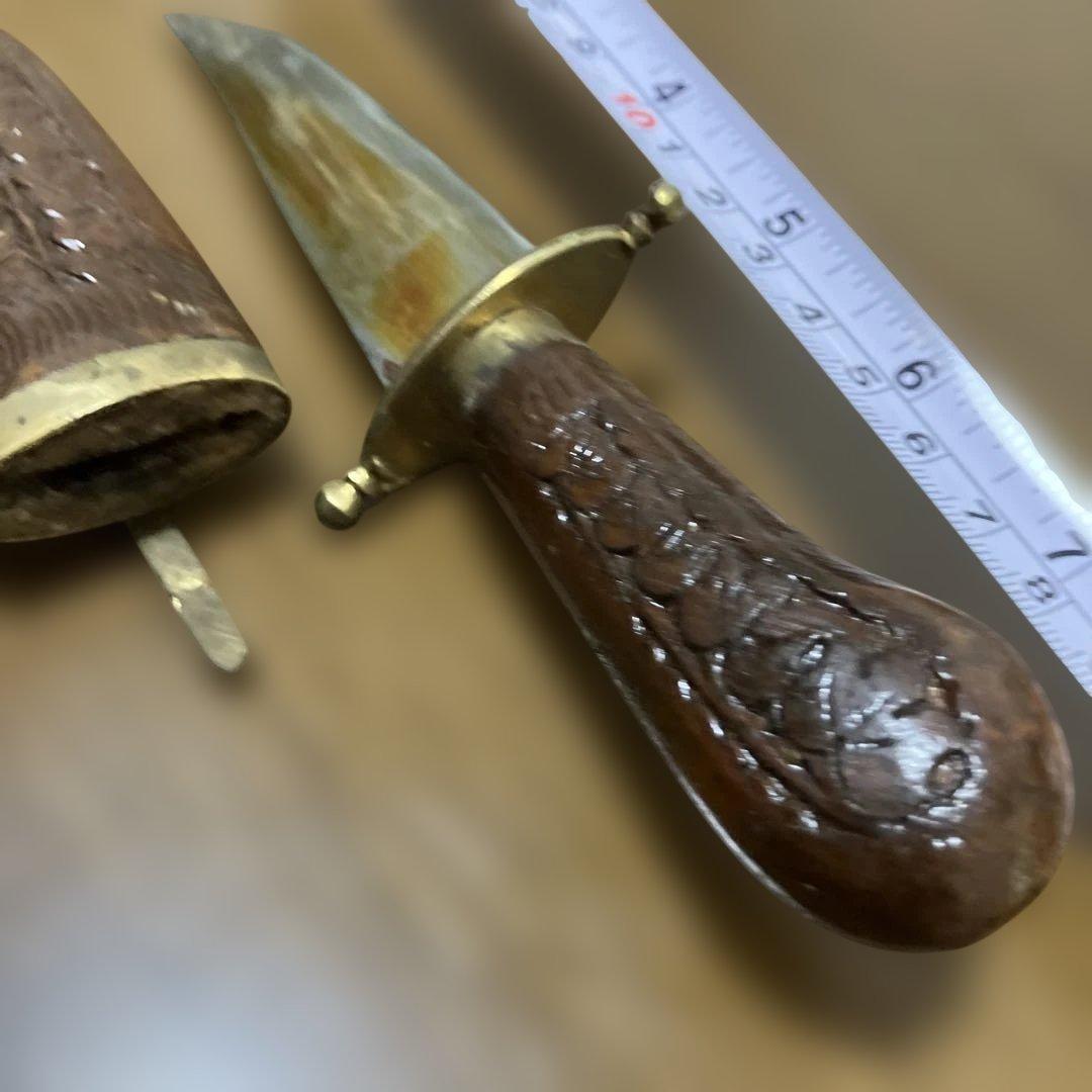 値下げ！彫刻木製ナイフ