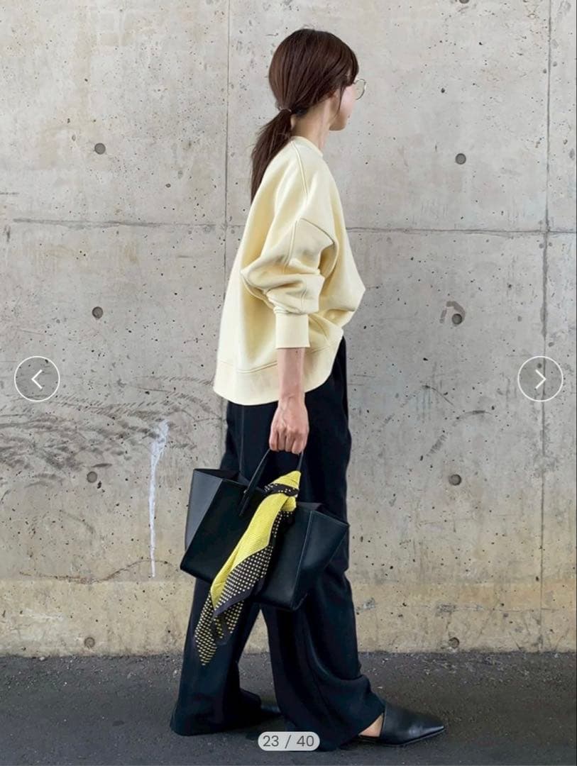 【WEB限定】Mila owen ビッグトレーナー