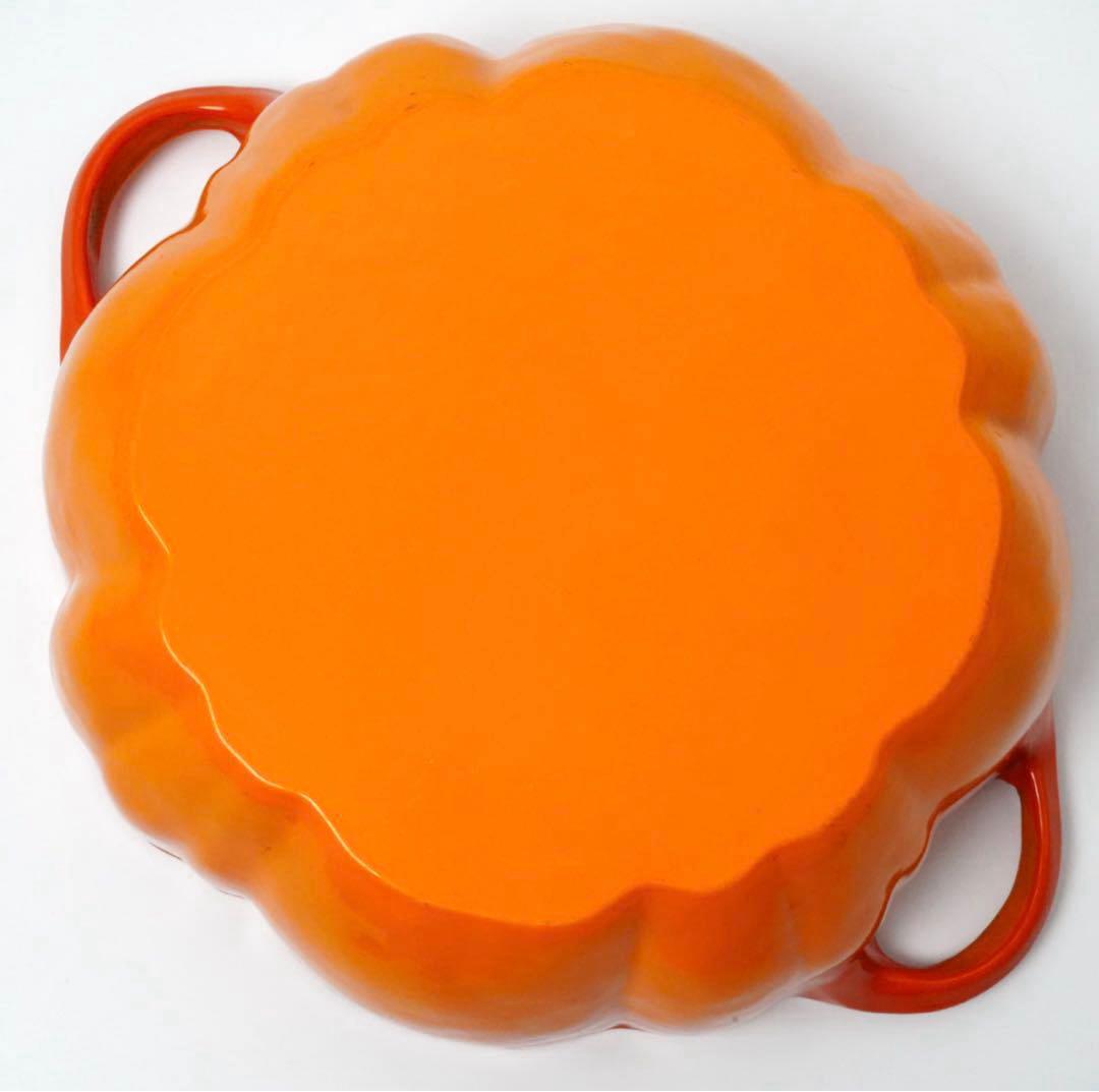 希少⭐︎ストウブ staub ココット パンプキン　オレンジ　24cm ビンテージ