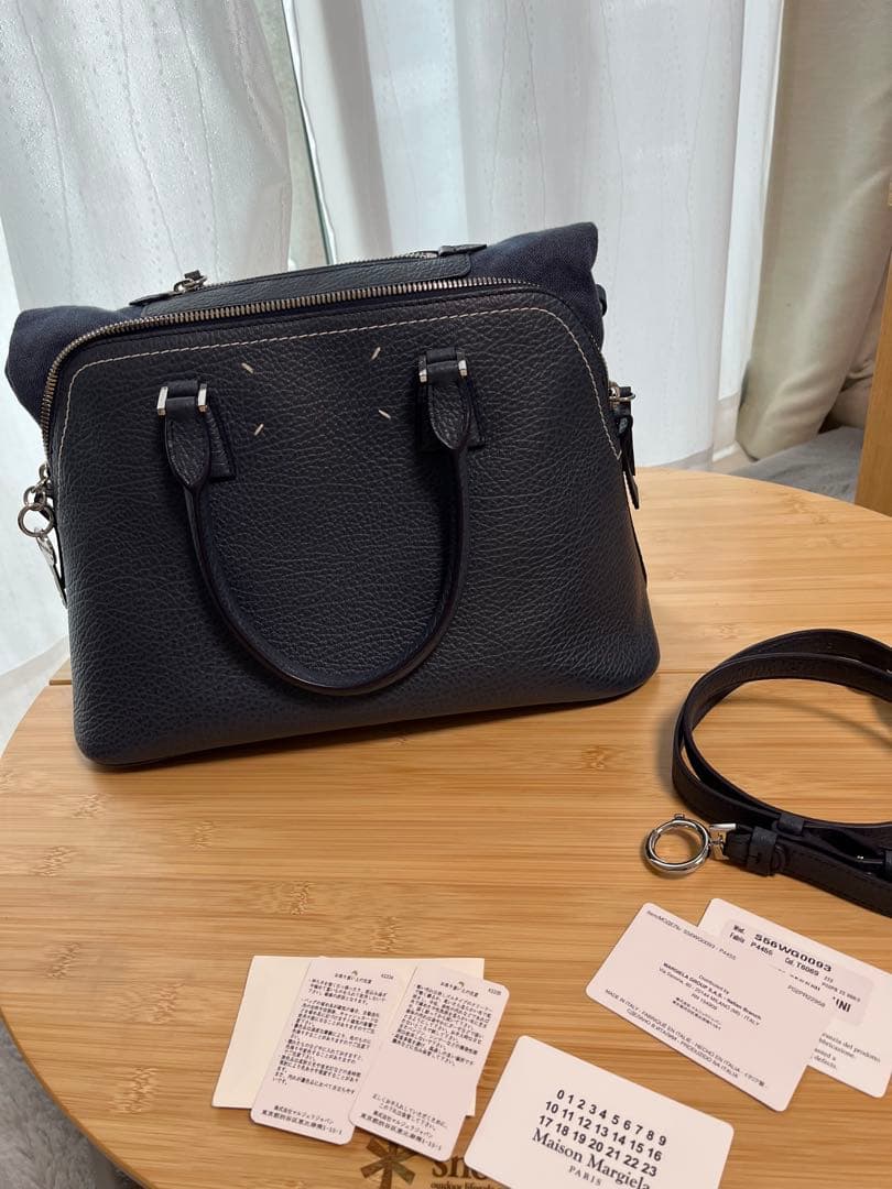 n*中様 Margiela 5AC ミディアム ネイビー(スレート) マルジェラ