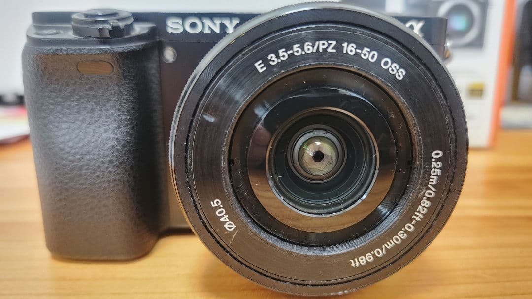 【動作良好】SONY ミラーレス一眼 α6000 パワーズームレンズキット 黒