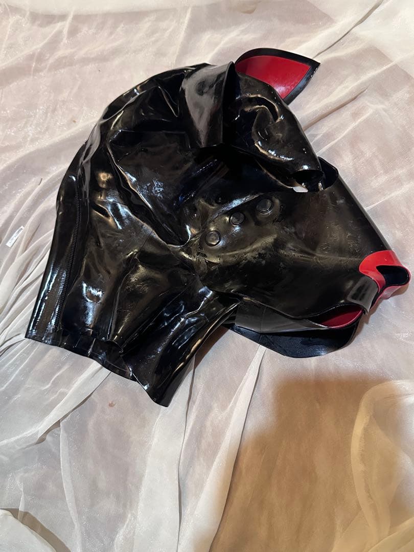 libidex ラバーマスク　犬　dog メンズサイズ　ラテックス　ラバー