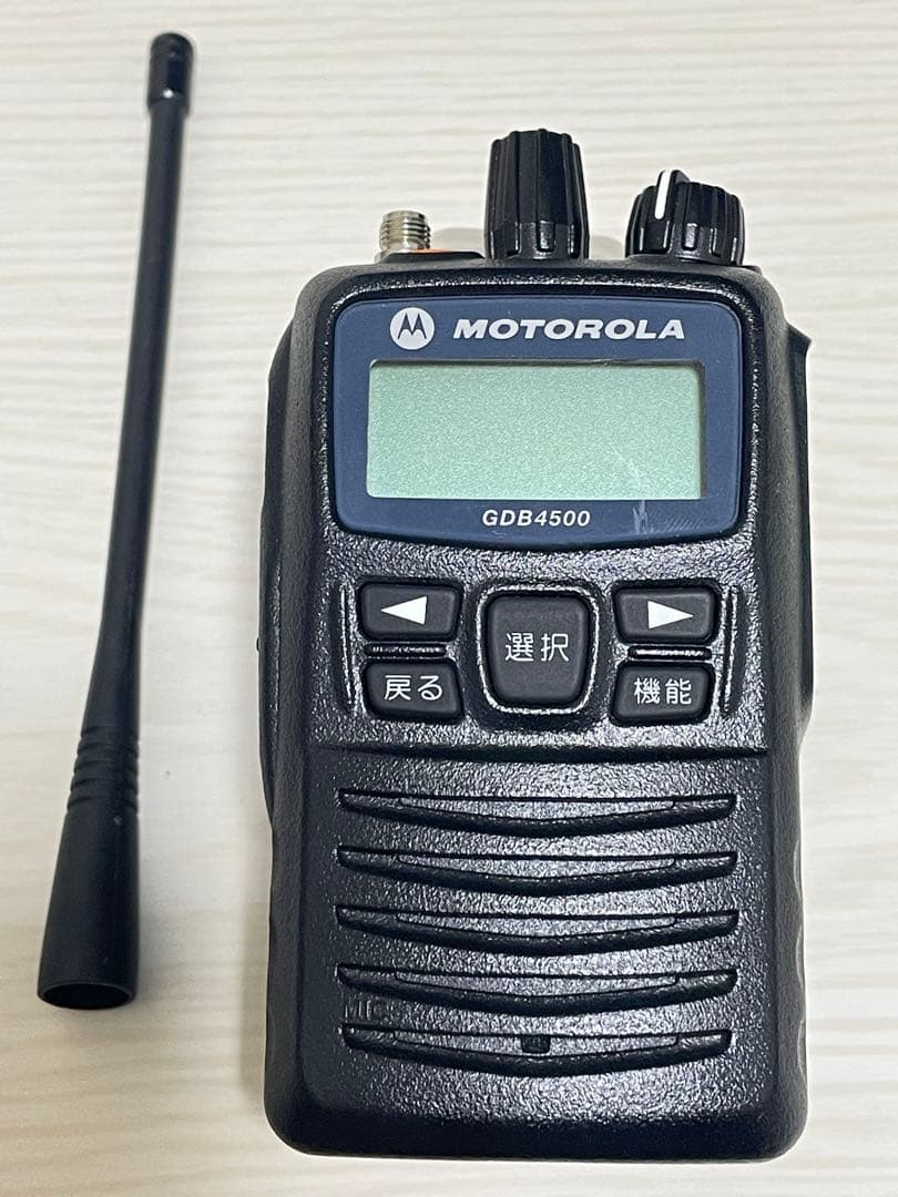 【廃局済】モトローラ デジタル簡易無線機 免許局 GDB4500 SPM付