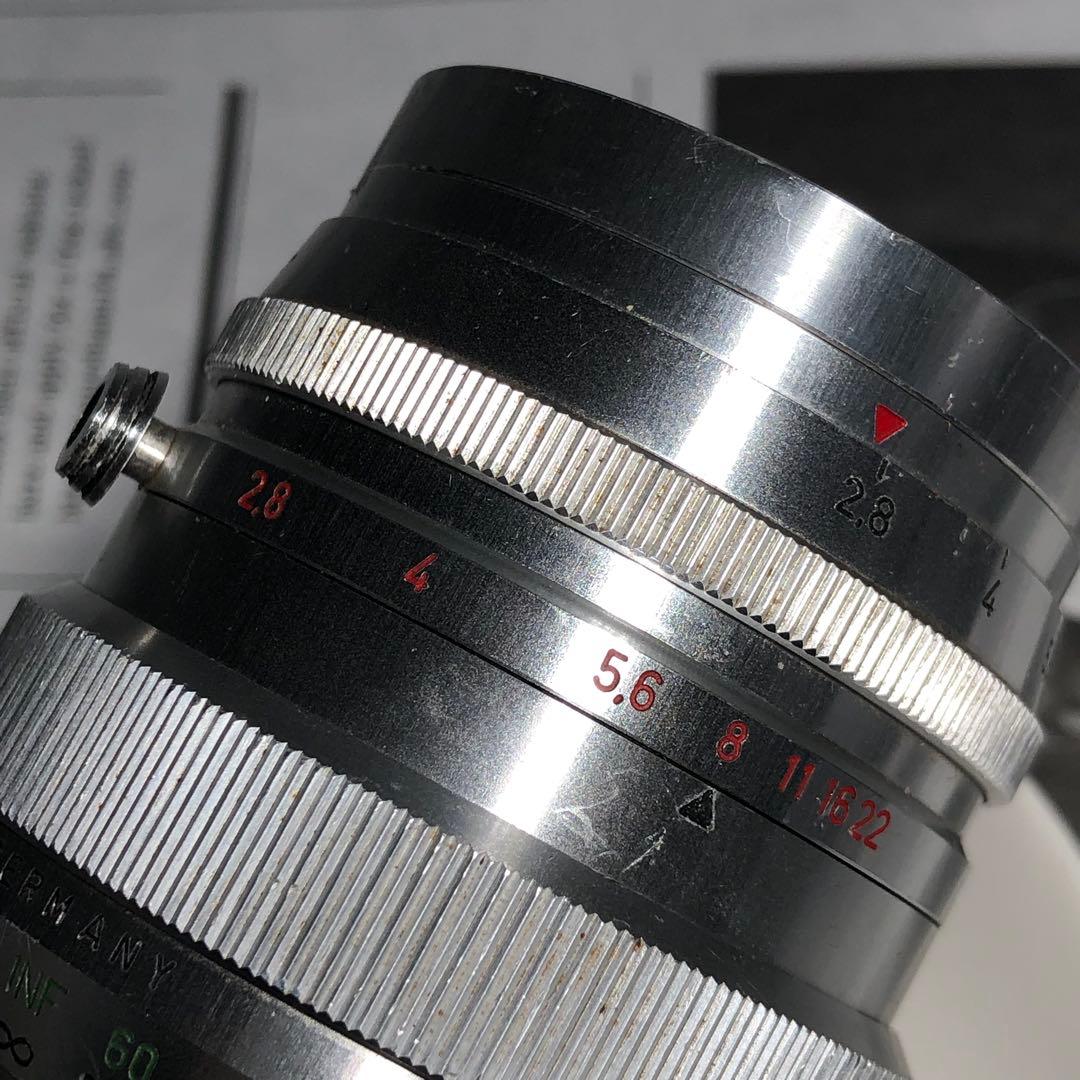 ISCO-GOTTINGEN 85mm f2.8 m42マウント