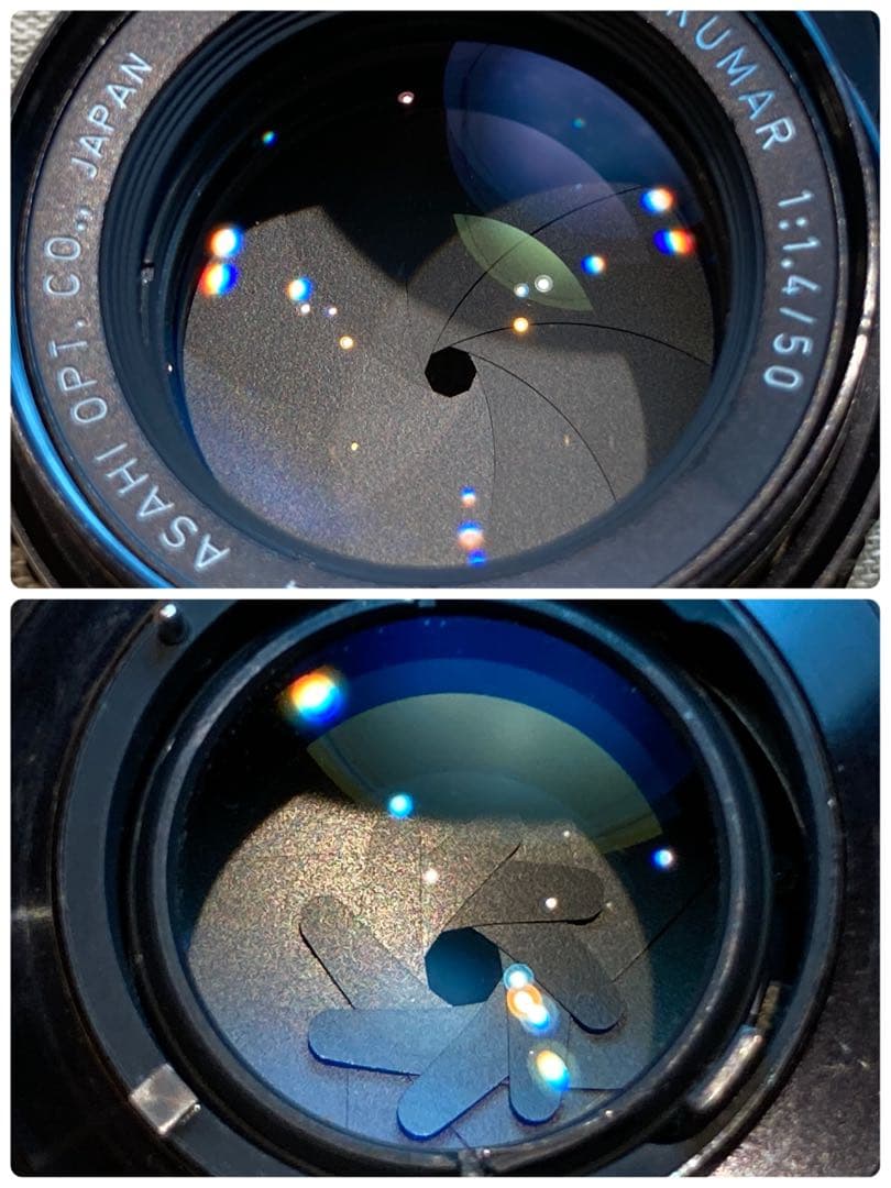 完動品＊美品＊pentax spf&名玉smc f1.4★作例多数！★初期保証