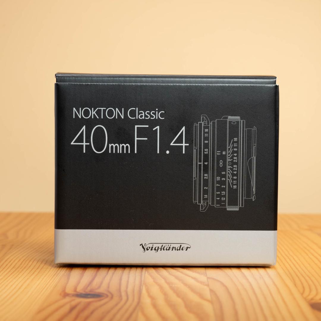 レンズ(単焦点) Voigtlander NOKTON Classic 40mm F1.4 SC