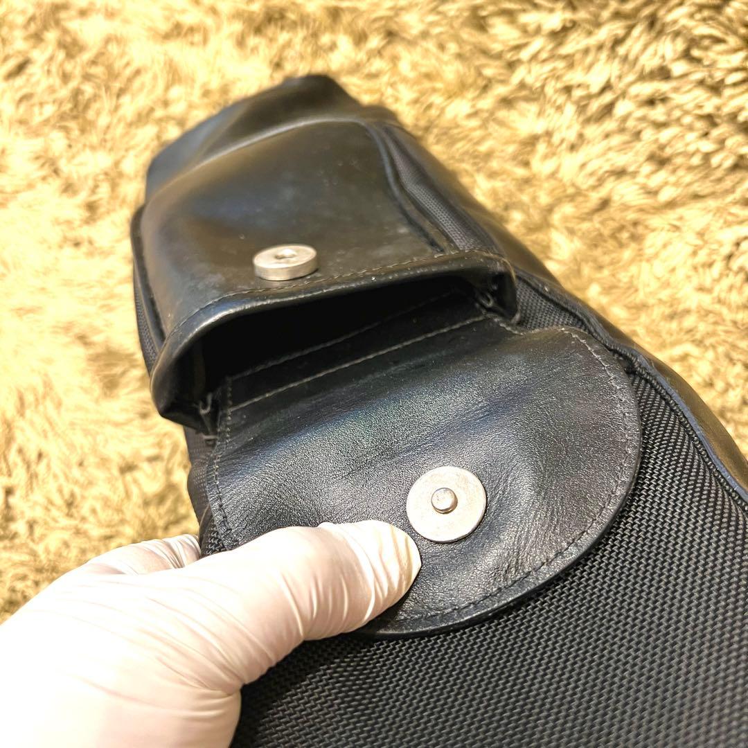 希少　BULBERRY 三陽商会品　ゴルフバッグ　クラブバッグ　ブラック　レザー