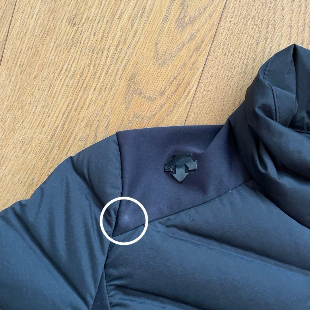 ゴルフウェア【DESCENTE GOLF】エアーポケットダウンジャケット　黒　M