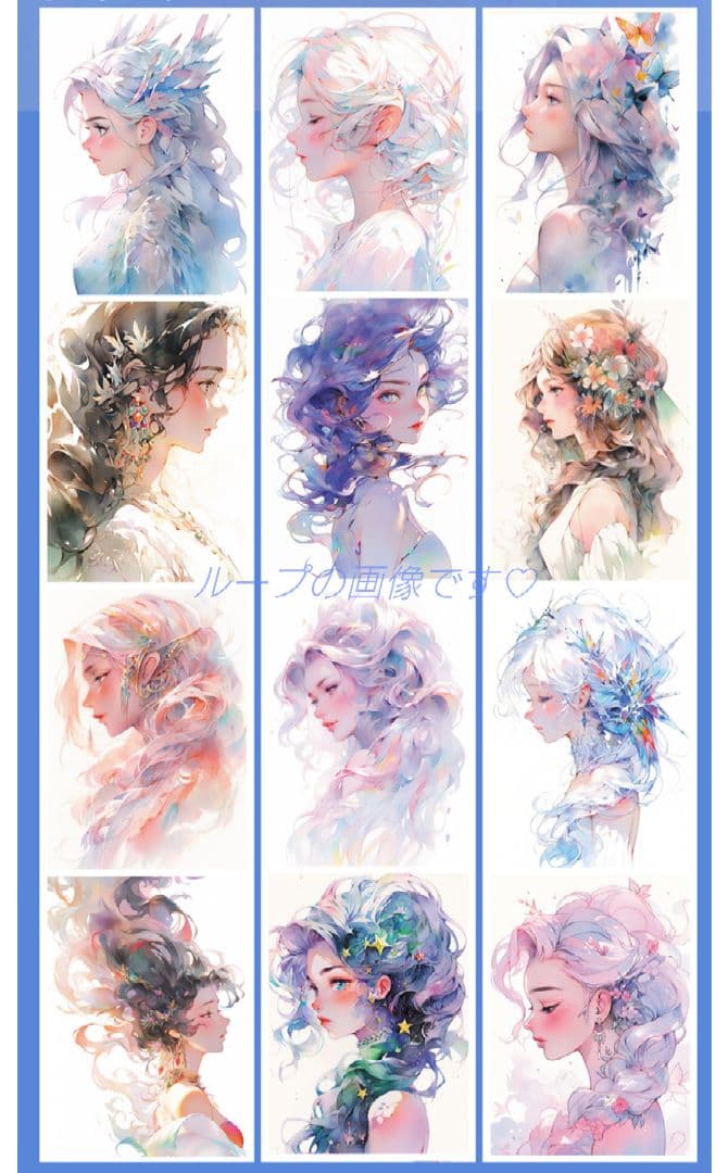 廃盤品✩J864＃幻彩少女(贝壳光)血液供给切り売り海外人物女の子AIマステ