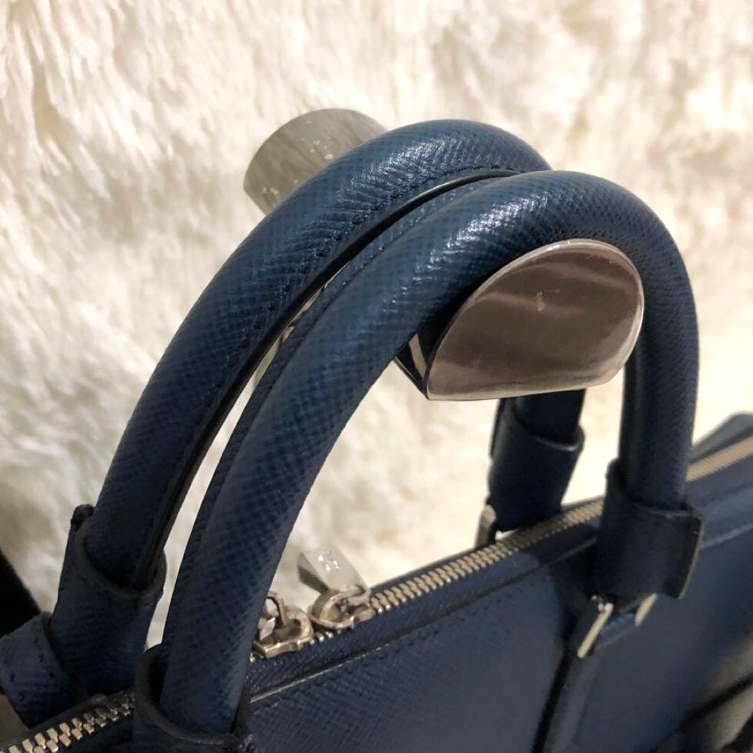 未使用級✨セラピアン レザー　2way ビジネスバッグ　ショルダーバッグ メンズ