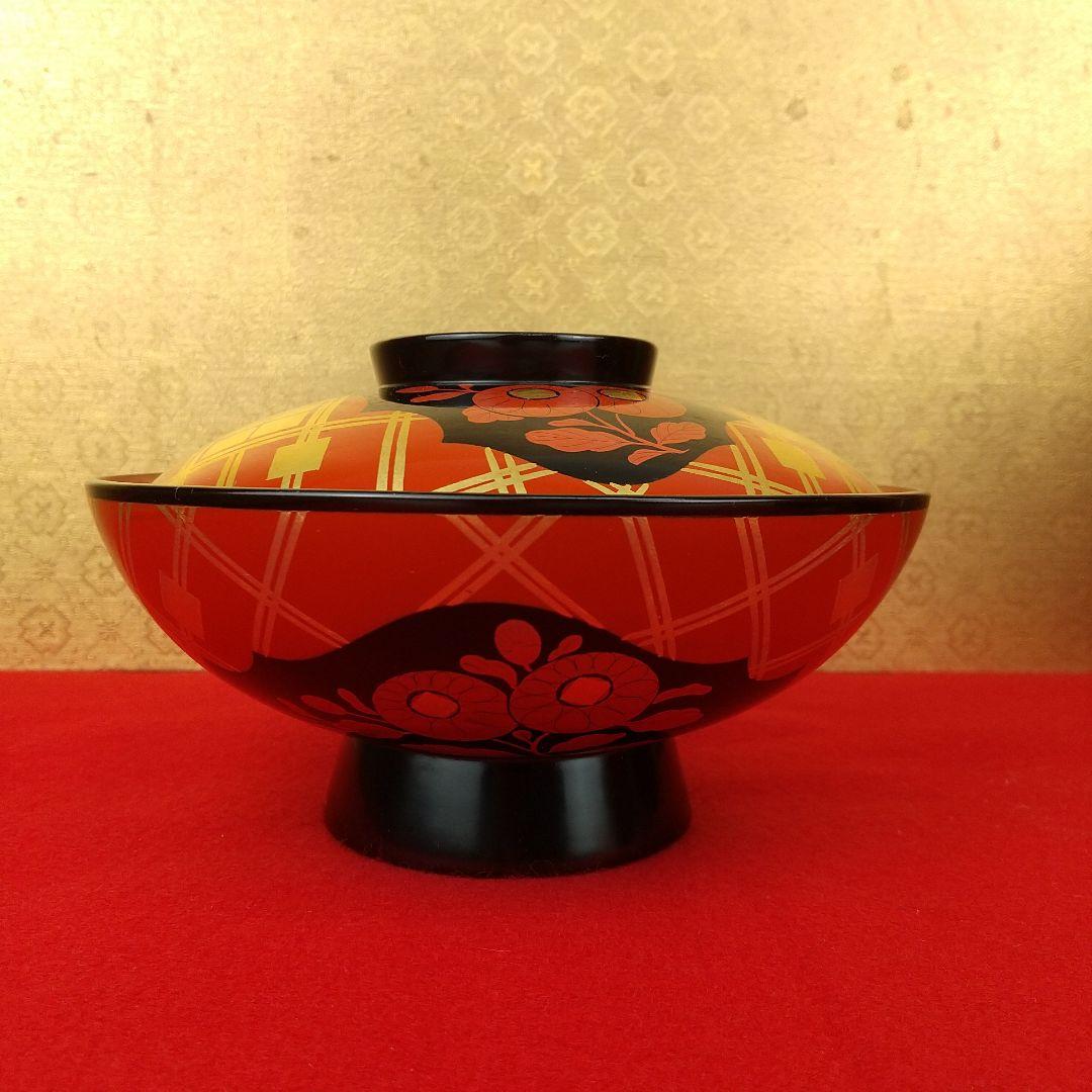 【お値下げしました！】輪島塗　秀衡蒔絵煮物椀　大向高州堂　10客