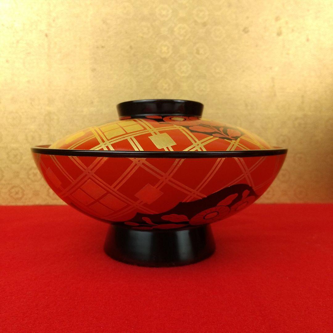 【お値下げしました！】輪島塗　秀衡蒔絵煮物椀　大向高州堂　10客