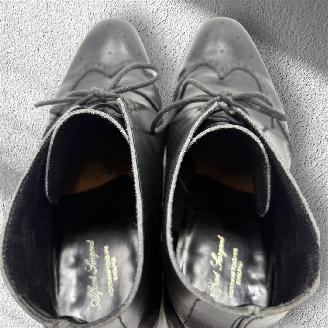 【美品】Alfred Sargent チャッカブーツ　ウィングチップ