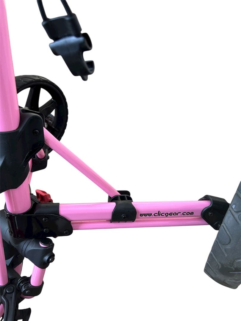 クリックギア　モデル3.0 ゴルフカート　プッシュカート　ピンク