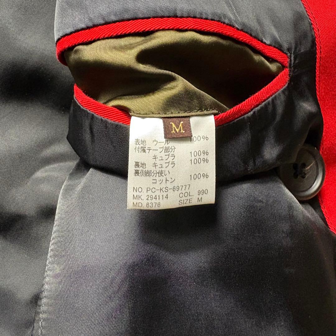 未使用級　ポールスミスコレクション ダブル　Pコート ウール　ブラック　Mサイズ