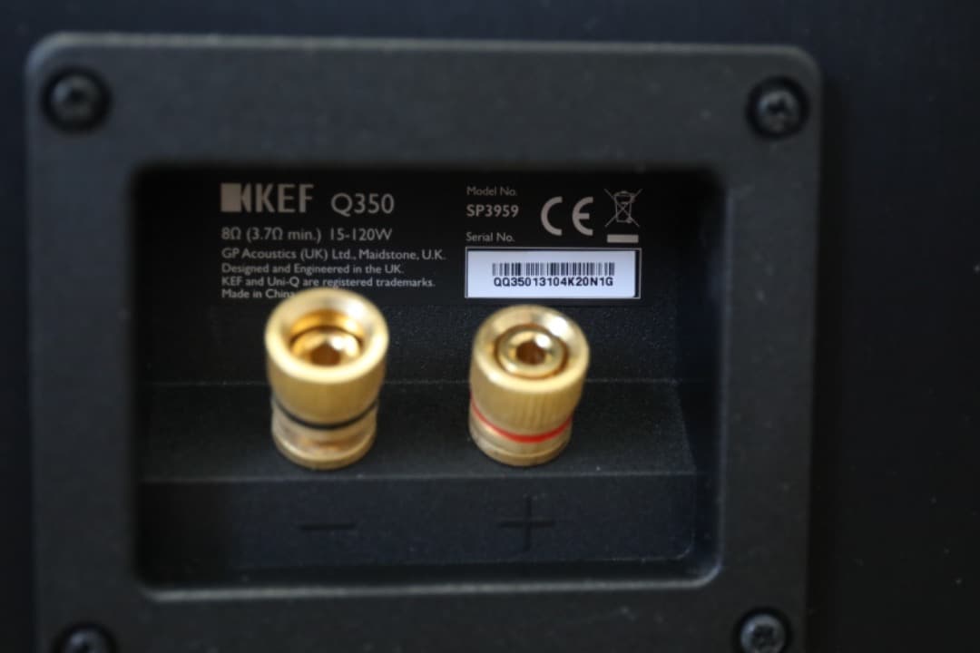 KEF Q350　ペア　ケーイーエフ　ブラック　美品　（値下げ中）