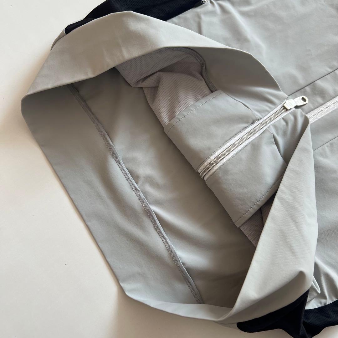 MARK&LONA マークアンドロナ　ナイロンジャケット メンズ　ゴルフ　ロゴ