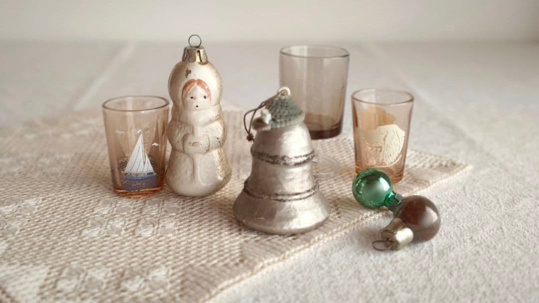 【チョコメルさま】old ornament ୨୧ * 雪国の女の子 オーナメント