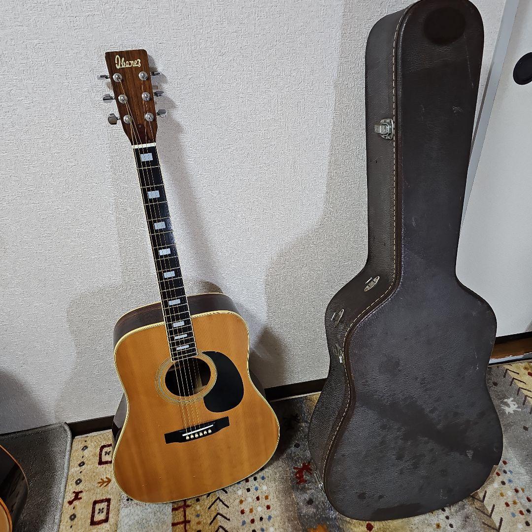 Ibanez.初期ロゴNo677輸出モデル 希少!ハードケース付き(取って無し)