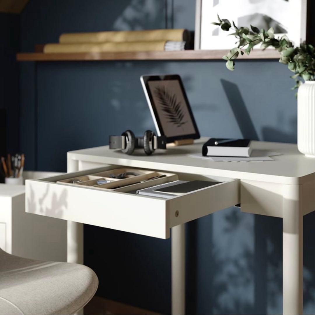 IKEA デスク 白 TONSTAD(トンスタード)