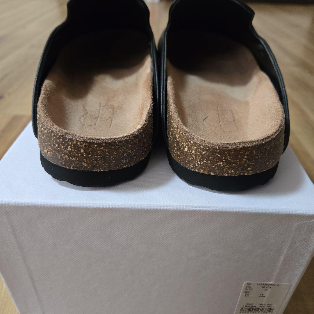 ETRE TOKYO 　スムースレザークロッグシューズ　38サイズ