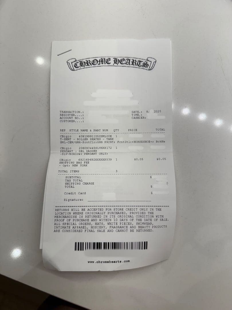 Chrome Hearts レディース キャミソール