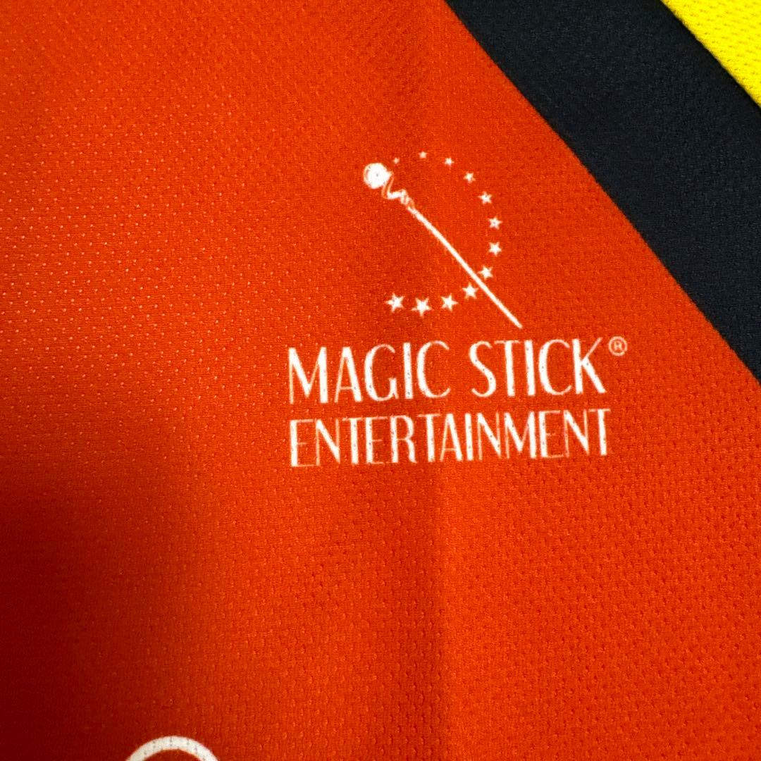 新品・未使用】アンブロ×マジックスティック　サッカージャージ Mサイズ　レッド