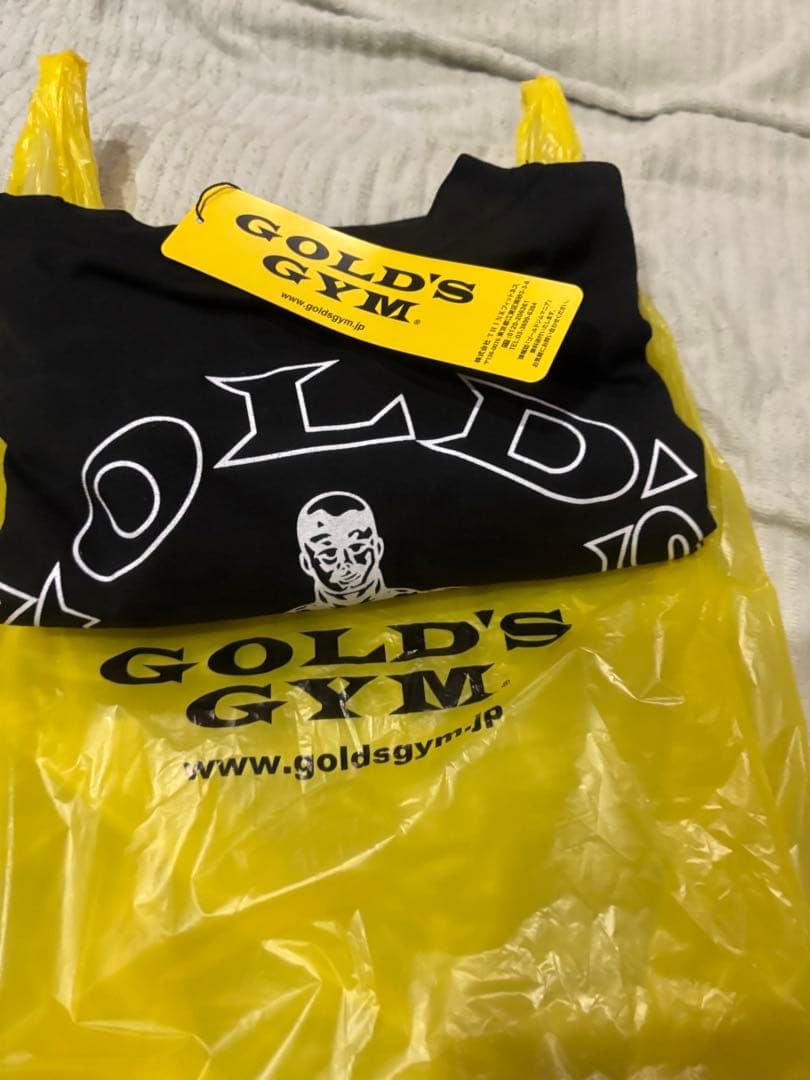 GOLD'S GYM 日本国旗　限定レア　シャツ　サイズXLブラック
