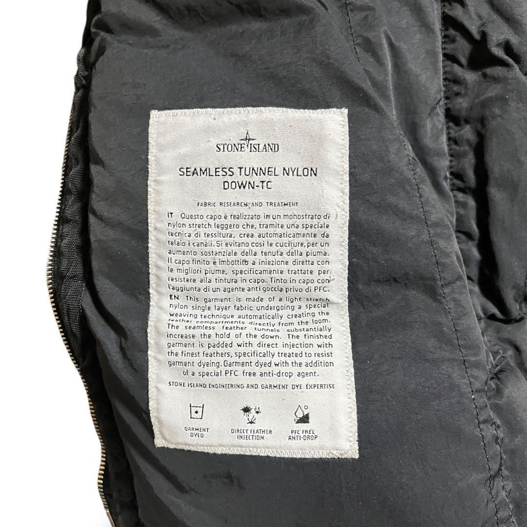 美品 ストーンアイランド 2023-24AW ダウンジャケット Sサイズ 黒