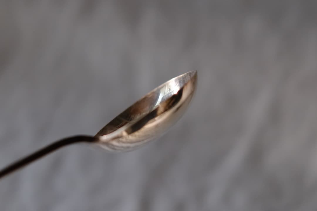 イギリスアンティーク｜クレイモア・プレートのスープスプーン（4本セット）