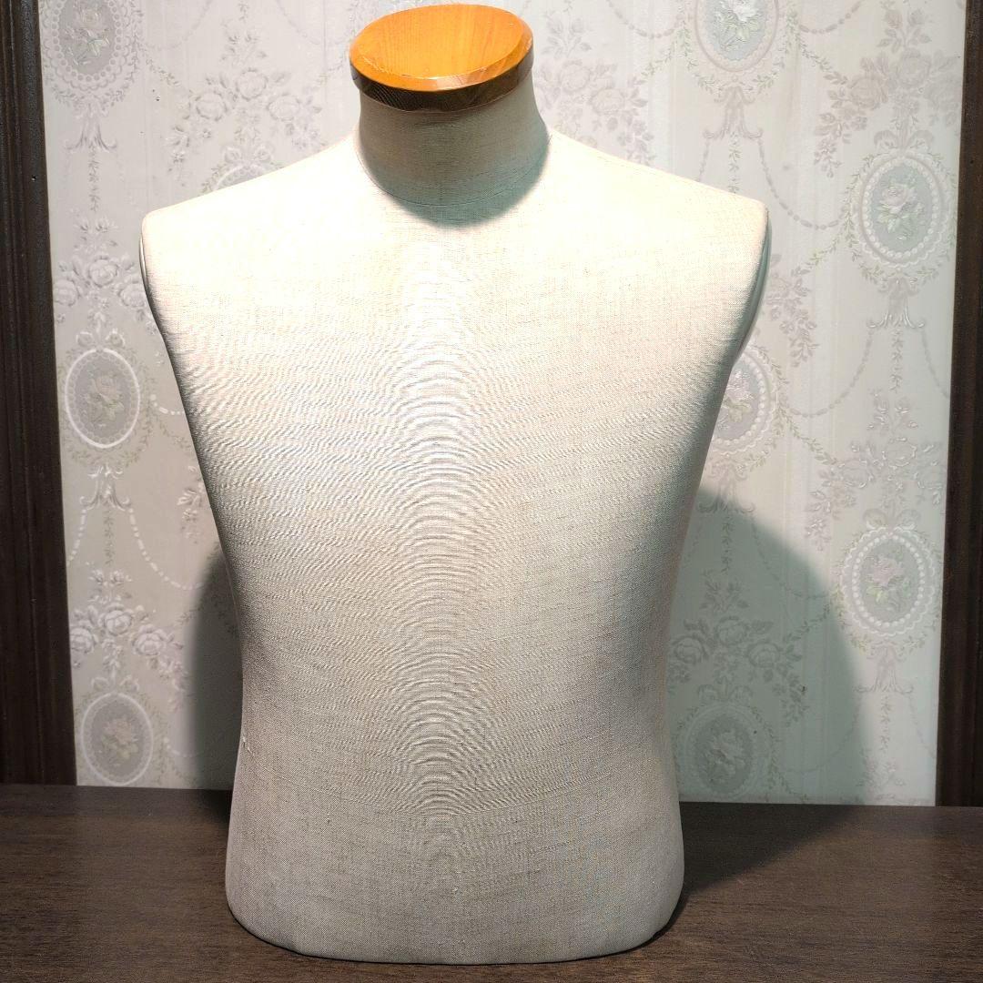 美品 布張り メンズ ヴィンテージ トルソー スタンドなし ３点セット