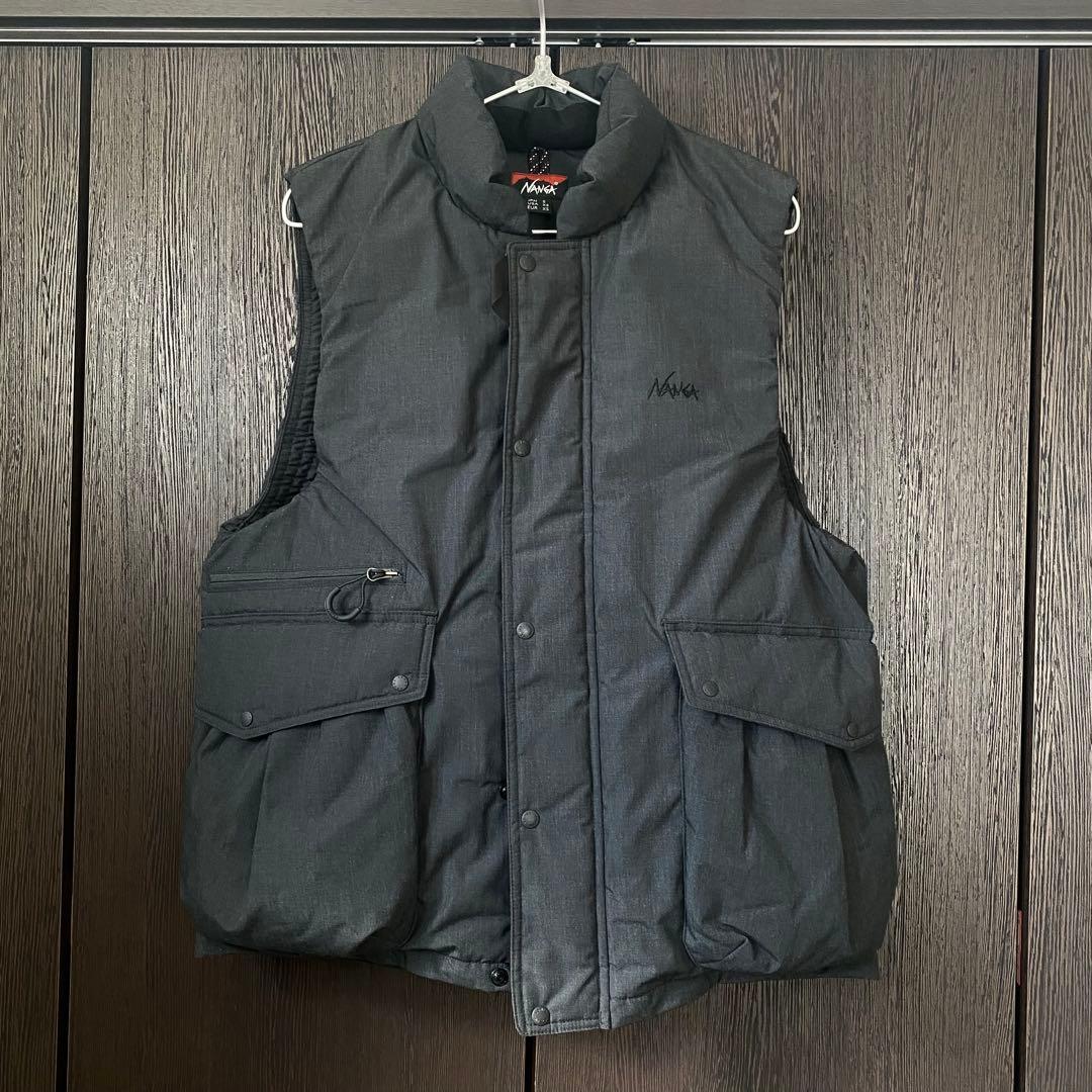 M*8様 NANGA HINOC DOWN VEST ヒノックダウンベスト(Sサ