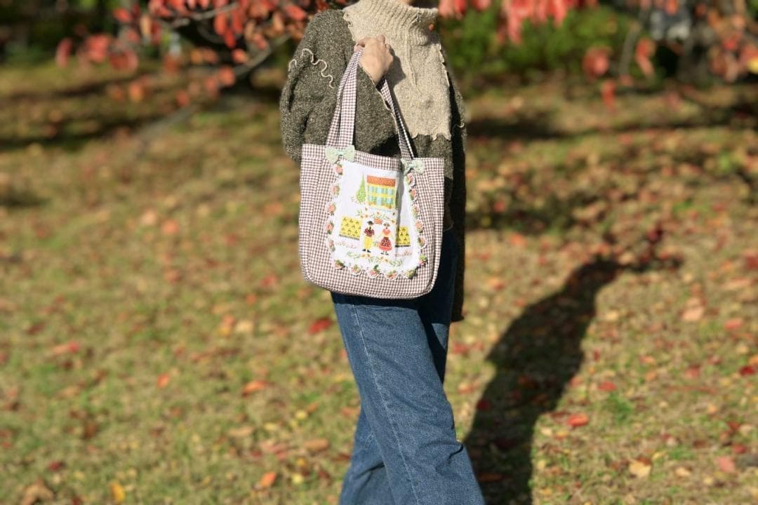 marydoll 刺繍トートバッグ