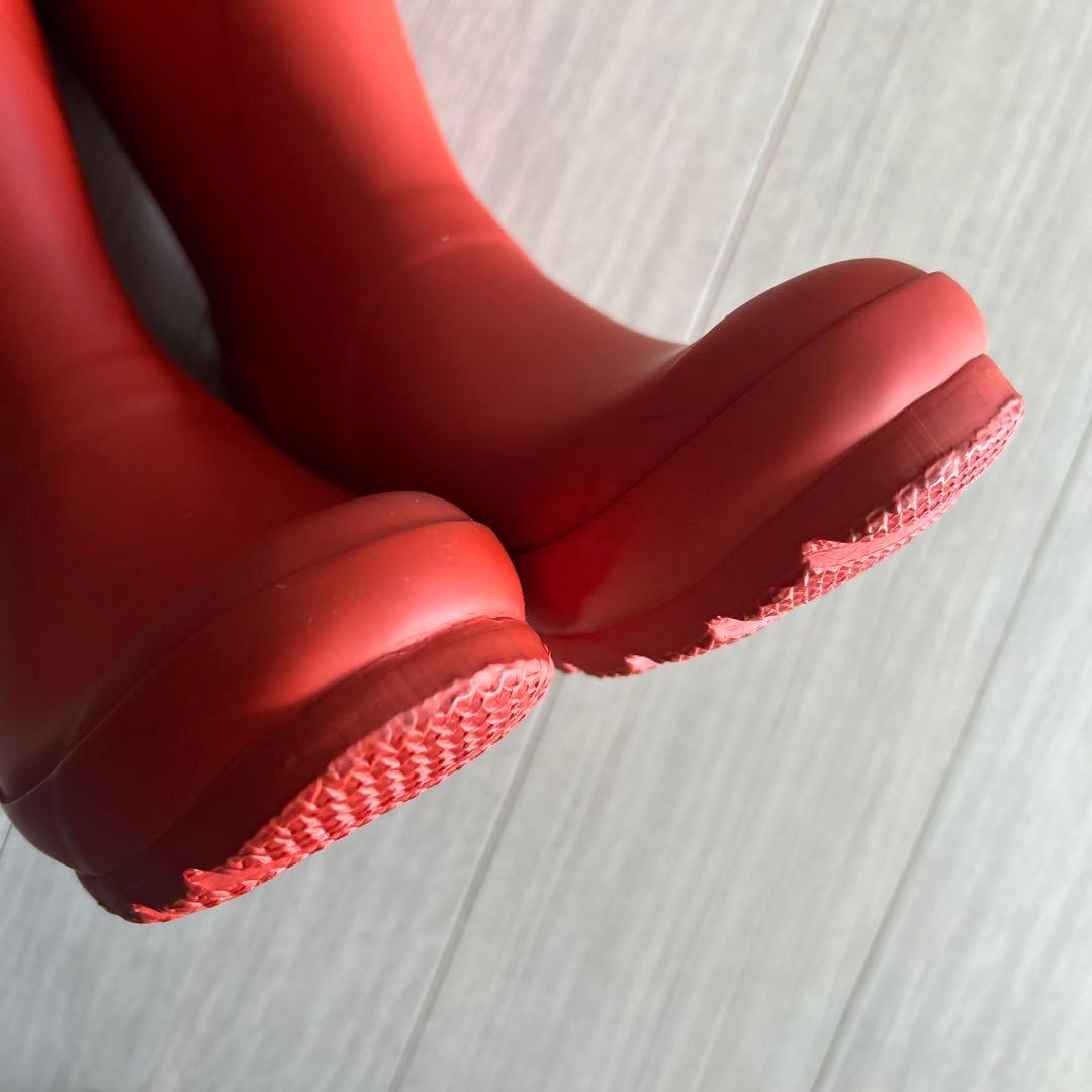 HUNTER ハンター レインブーツ ロング 長靴 オリジナルトール レッド系