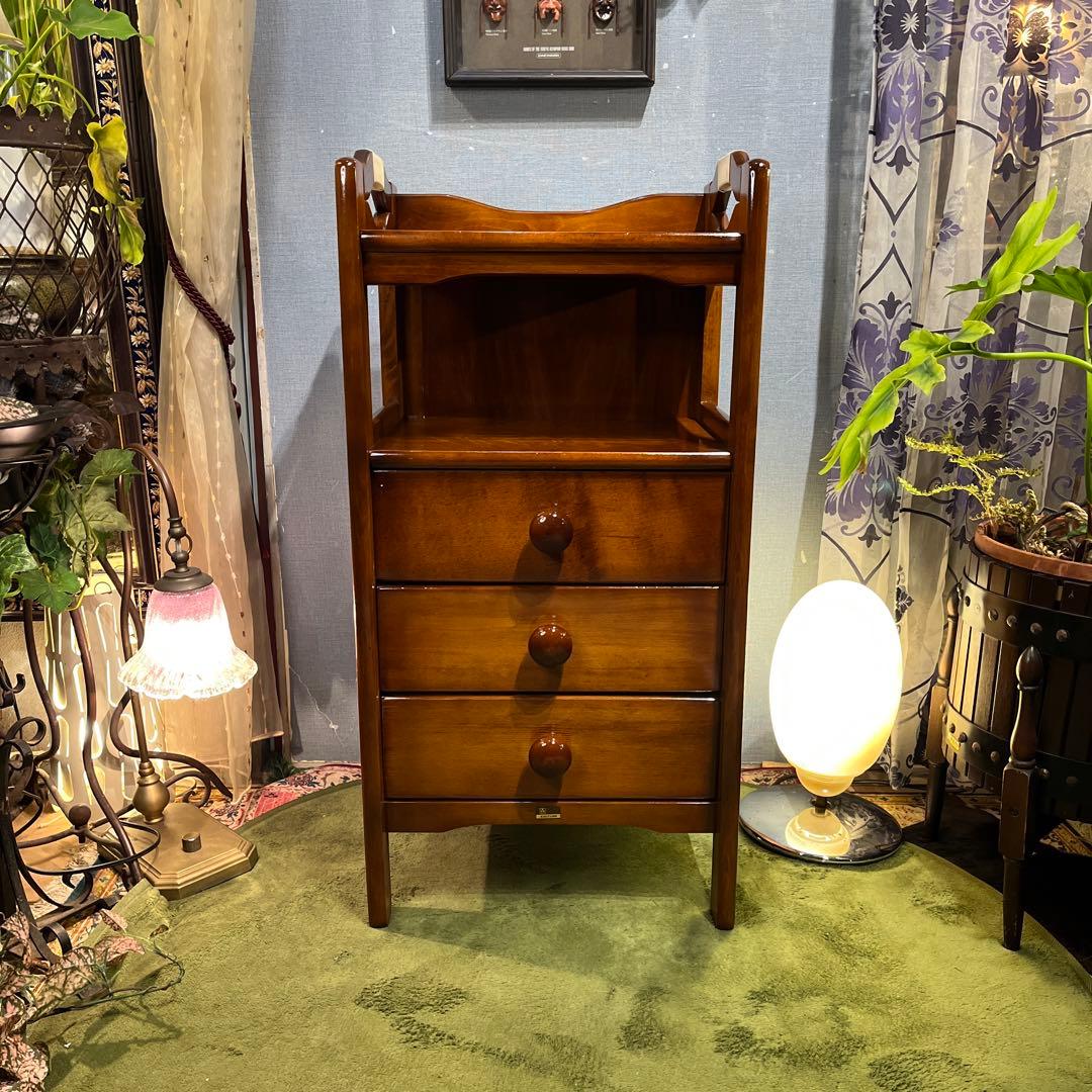 ヴィンテージ コロニアル ST コンパクト　アクセント　キャビネット