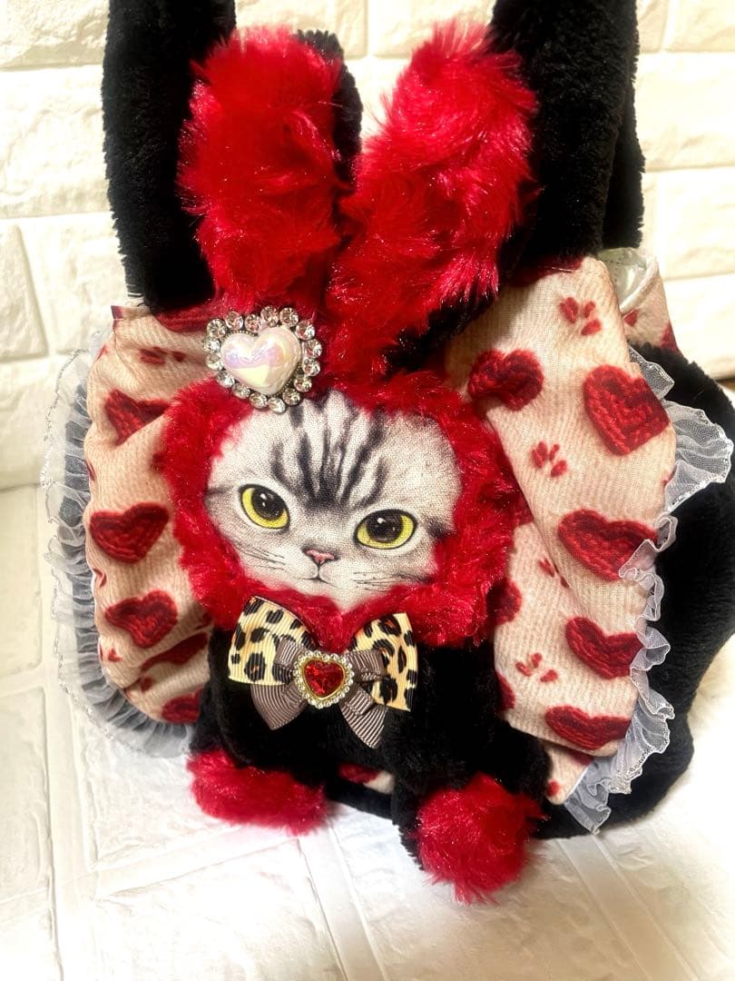 さ*ー様 コヤンイサムチョン　ハンドメイド ふわふわ　トートバック