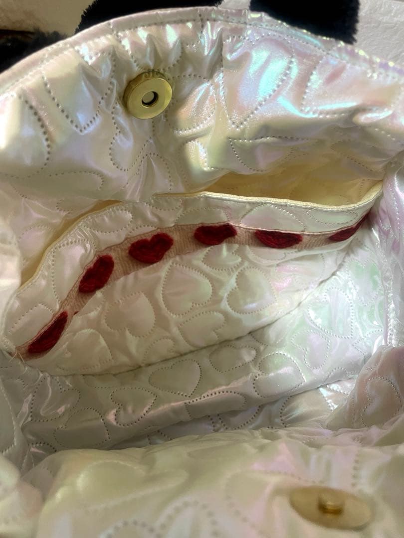 さ*ー様 コヤンイサムチョン　ハンドメイド ふわふわ　トートバック