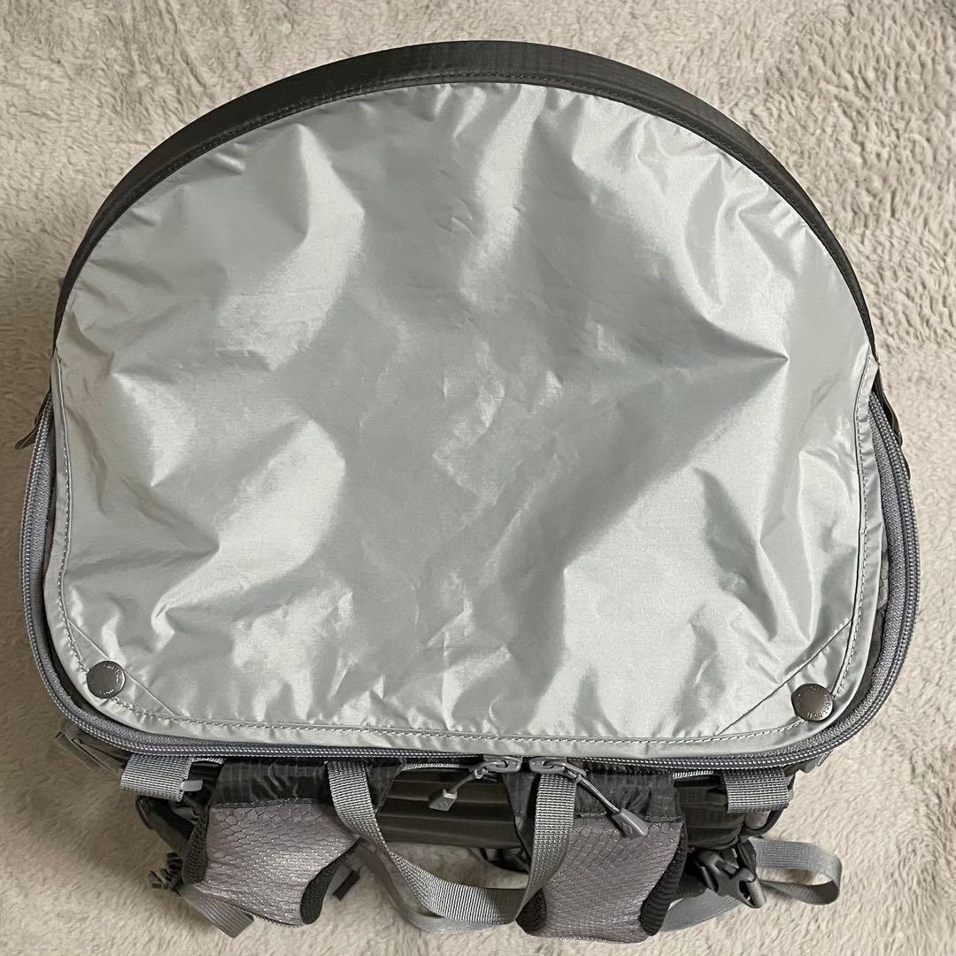 【美品】モンベル　ドッグキャリングパック L グレー