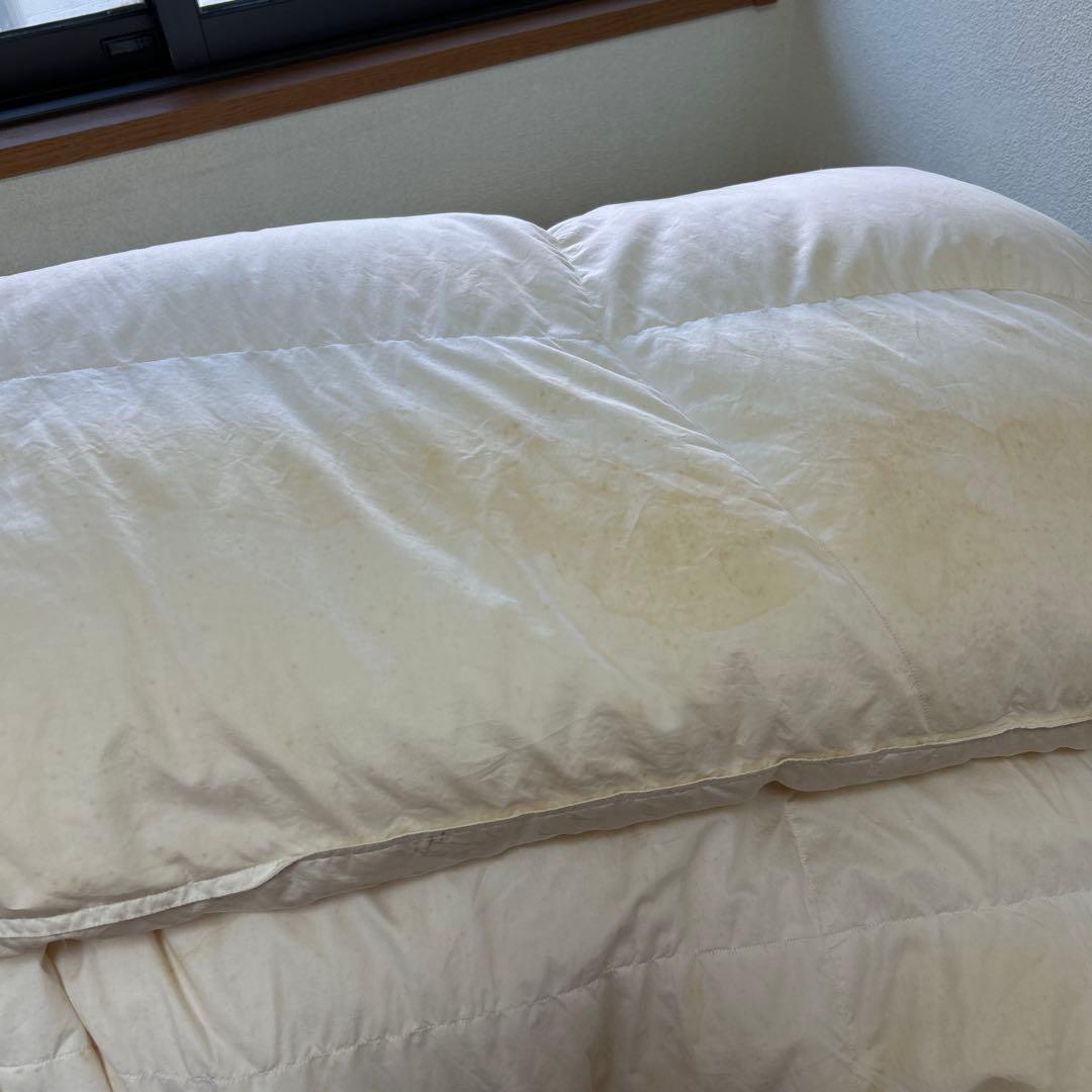 最高級グランドマザーグースダウン！ダブル！クリーニング済み！