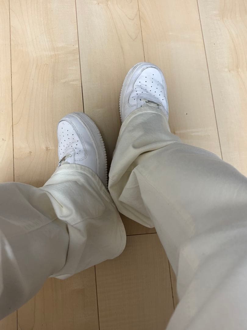 ホワイトフレアデニムパンツ　brrrsos archive SWAG opium