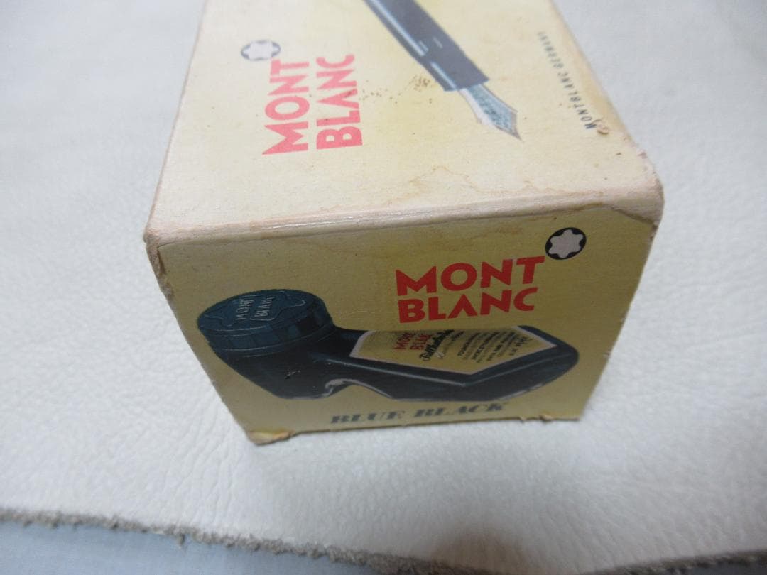 希少 1960～1970年代共箱付◆モンブラン 靴型 インク空瓶 2oz 2種類