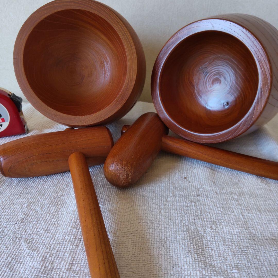 ミニ 臼と杵　2点セット