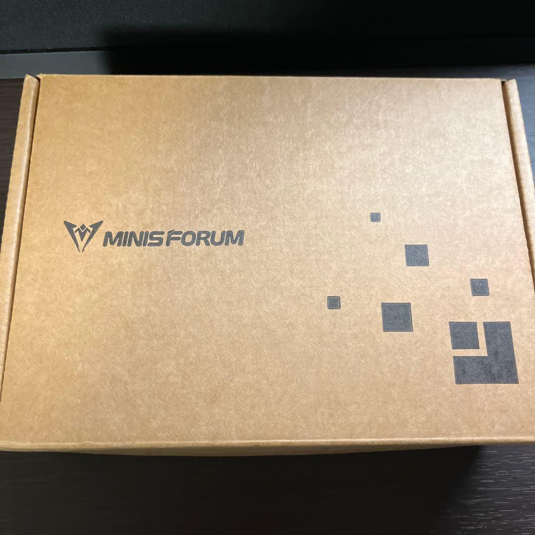 【美品】MINISFORUM UN100PミニPC SSD 512GB