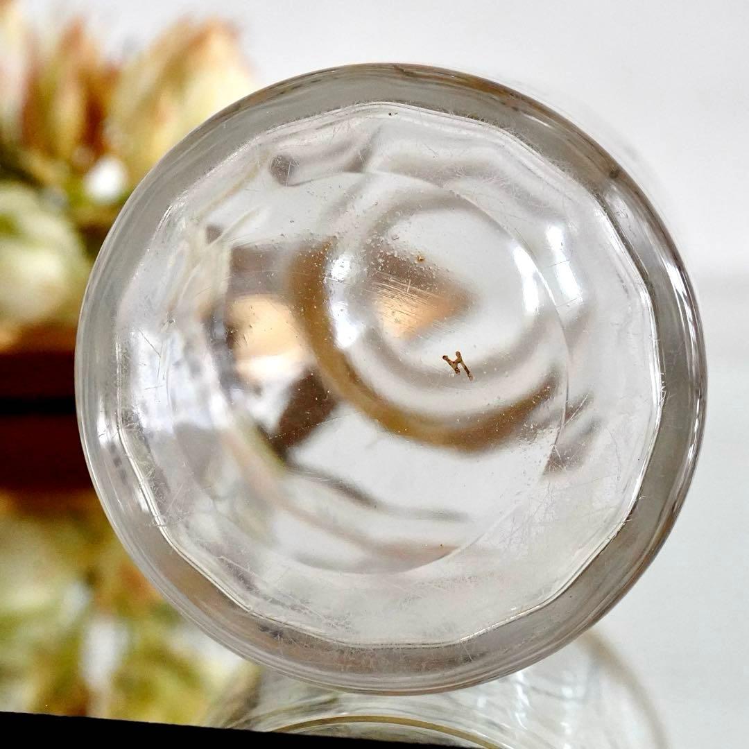 オールドバカラ 金彩×青エナメル彩 香水瓶L★シュヴァリエ作品 BACCARAT