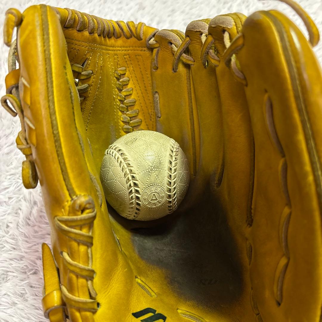 R*様 Mizuno Pro Order 硬式グローブ イエロー　ピッチャー用